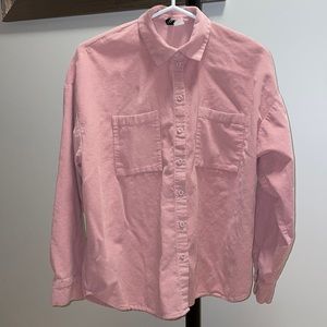 H&M Divided Corduroy button down shirt